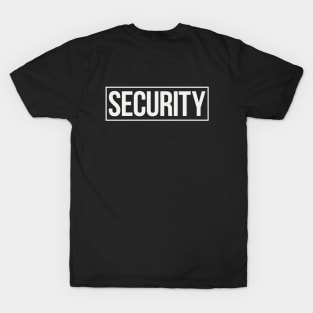 Security Guard Uniform T-Shirt